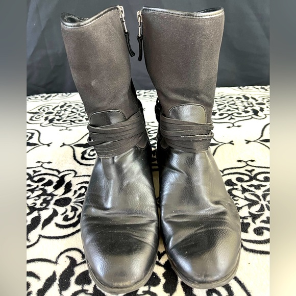 Chaps Gari leather boots - Picture 1 of 5